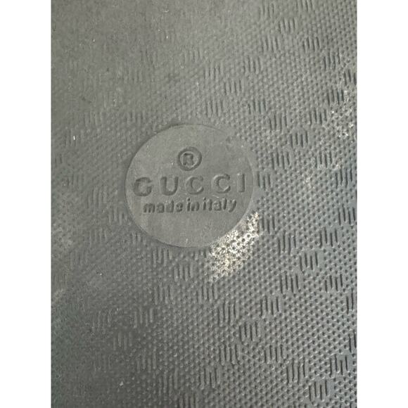 GUCCI GG Slides Bloom Supreme Logo Floral Print Coated Canvas Slip Ons Sandals 8 - Picture 13 of 13